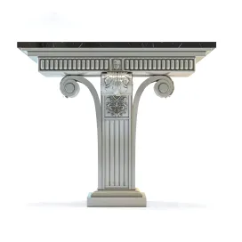 Console nero marquina